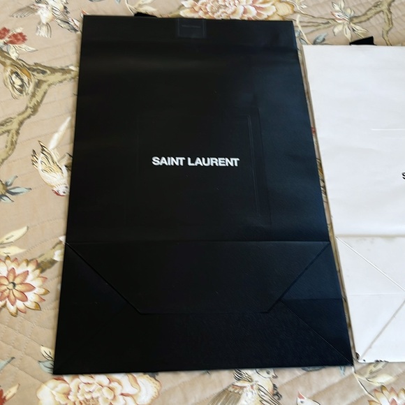 Saint Laurent Black And White Gift Bags - Picture 3 of 13